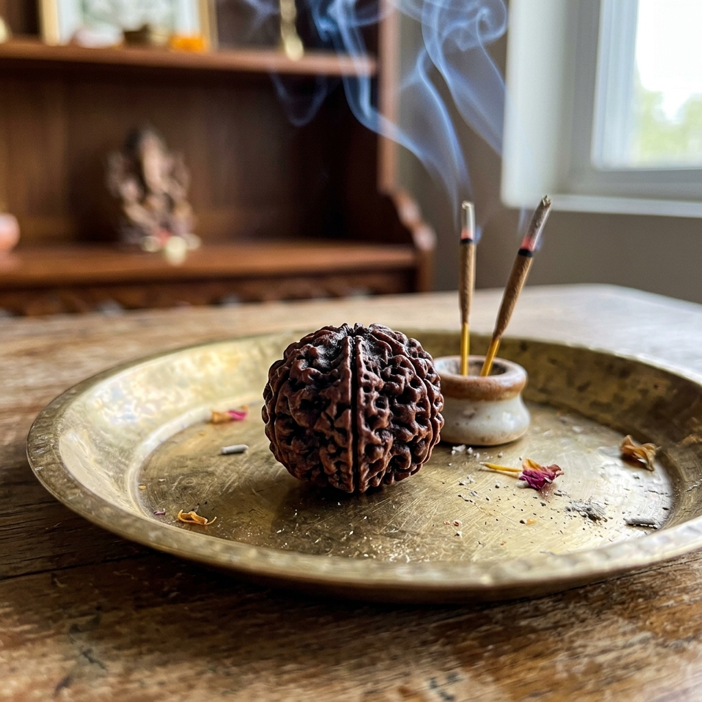 4 Mukhi Nepalese Rudraksha Catalog Photo