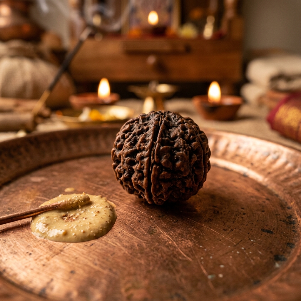 1 Mukhi Nepalese Rudraksha Photo Option